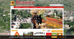 Desktop Screenshot of beaujeu.fr