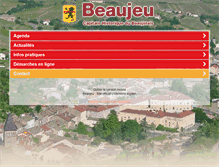 Tablet Screenshot of beaujeu.fr